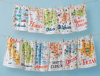Sunshine State Kitchen Towels - Set of 4