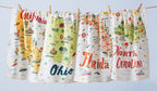Sunshine State Kitchen Towels - Set of 4
