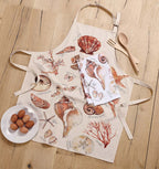 Seashell Breeze Kitchen Towels - Set of 4