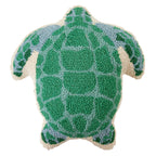 Green Sea Turtle Hooked Pillow