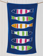 Striped Fish Beach Towel