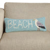 Coastal Life Beach Hooked Pillow - OUT OF STOCK UNTIL 10/08/2026