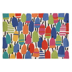 Buoy Marine Hooked Wool Rug - 3 x 4