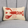 Lobster Living Hooked Pillow - OUT OF STOCK UNTIL 09/10/2026