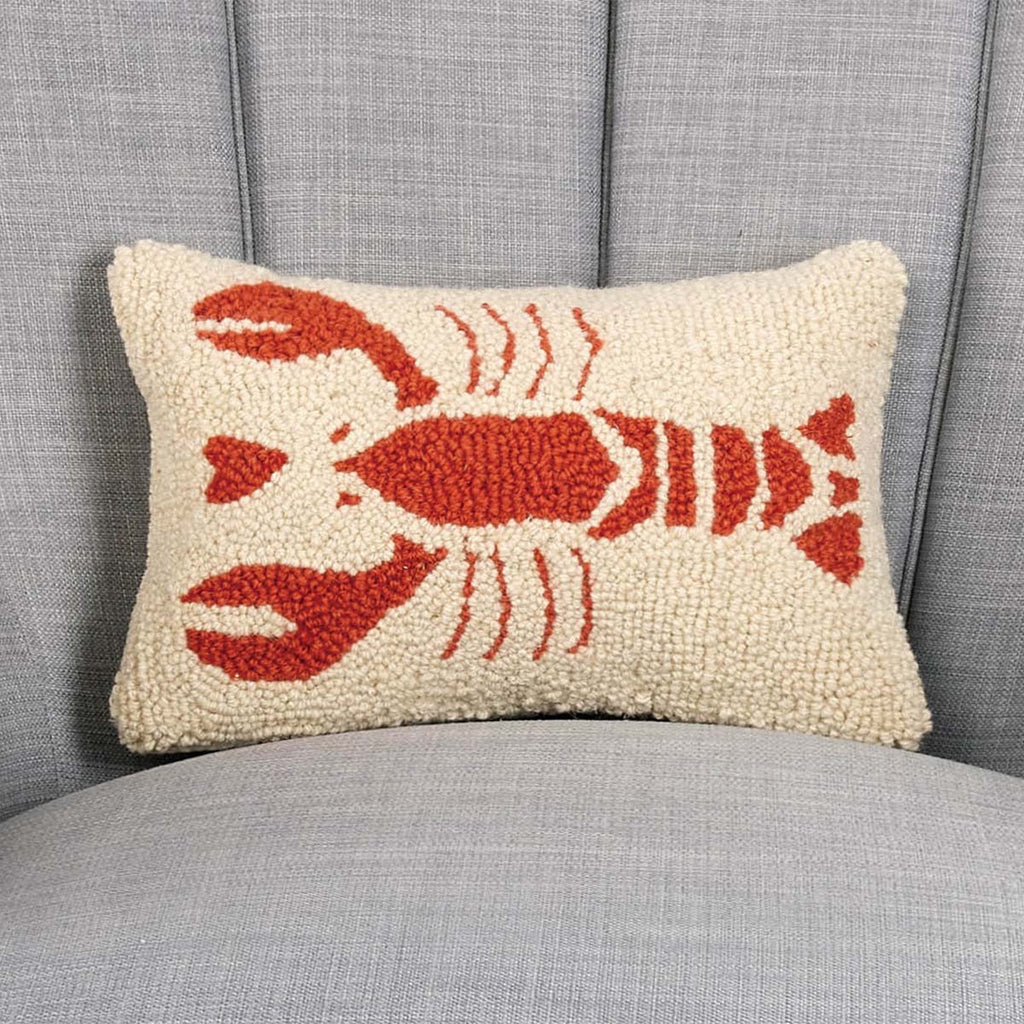 Lobster Living Hooked Pillow - OUT OF STOCK UNTIL 09/10/2026