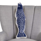 Striper Adventure Hooked Pillow - OUT OF STOCK UNTIL 08/27/2026