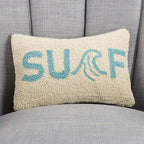 Surf Beach Hooked Pillow - OUT OF STOCK UNTIL 10/08/2026