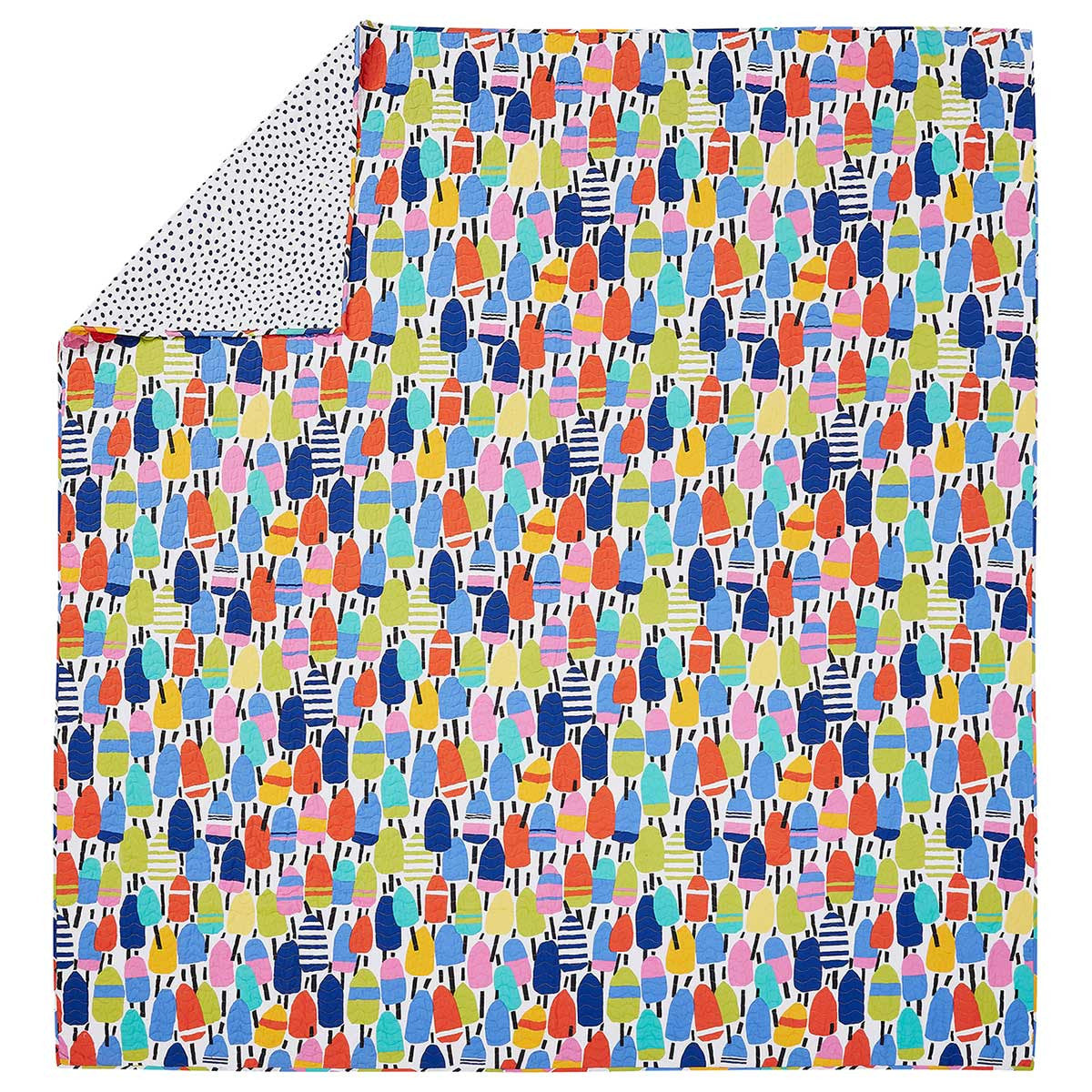 Party Buoys Quilt Set - Full/Queen