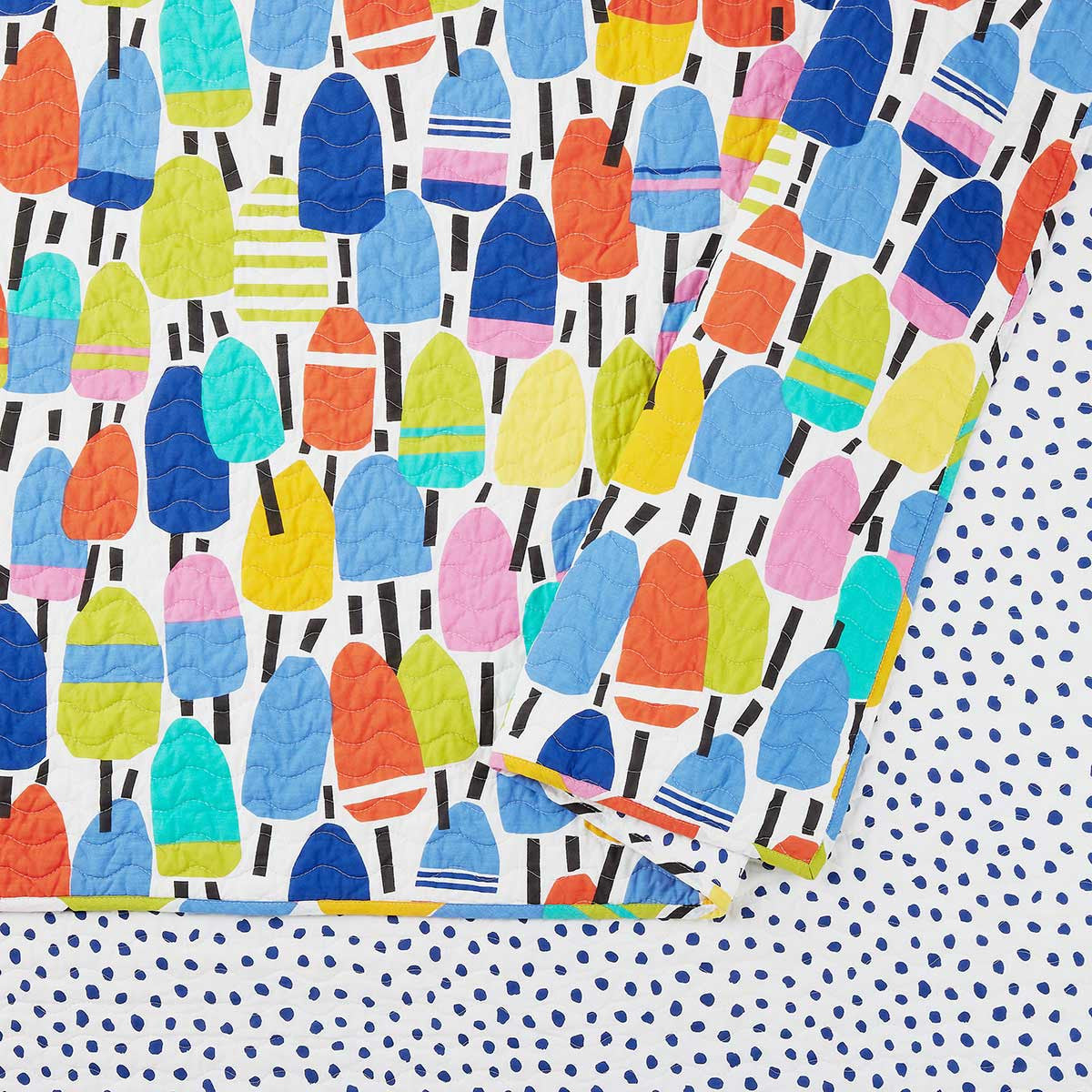 Party Buoys Quilt Set - King