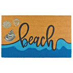 Beach Wave Coir Doormat