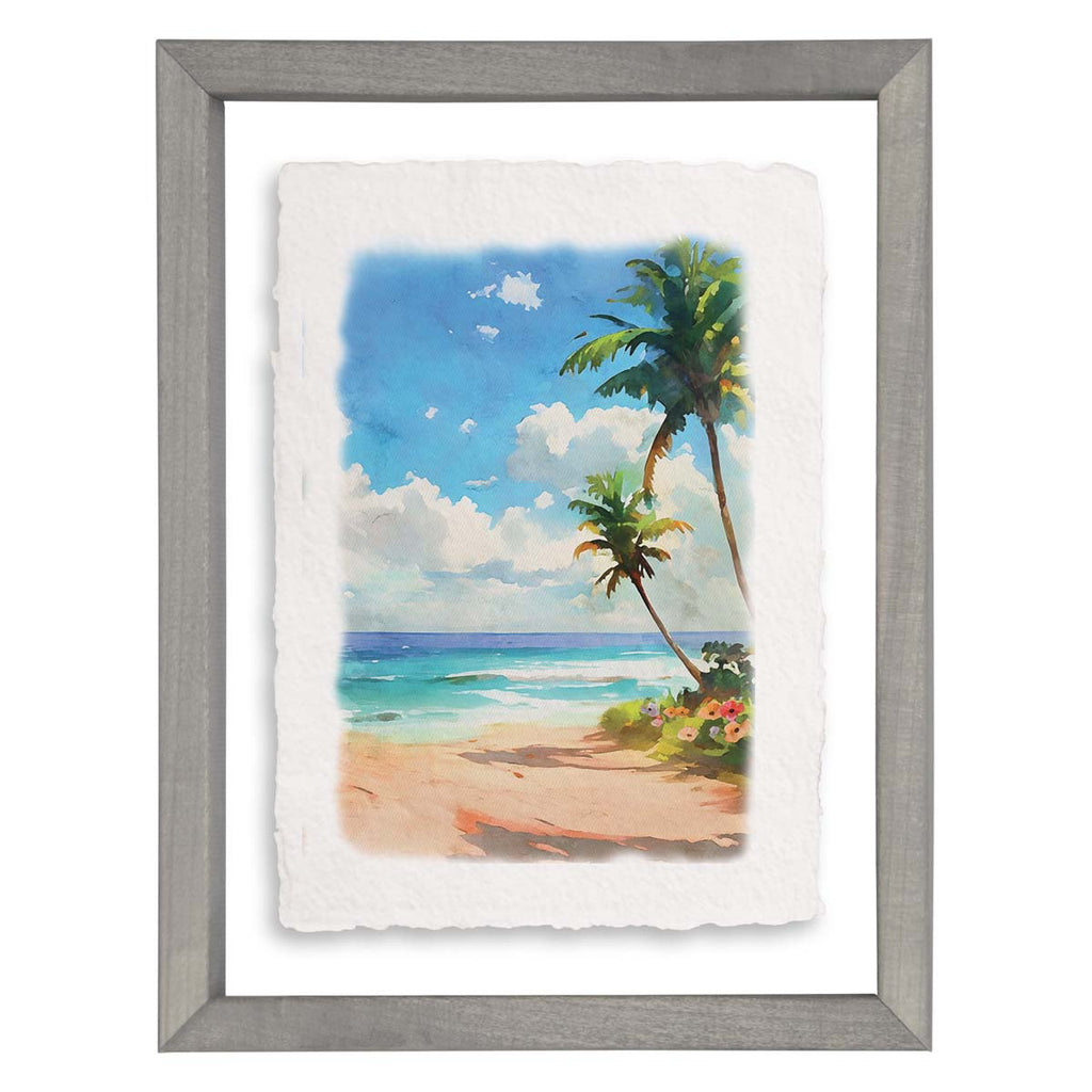 Island Oasis Framed Wall Art