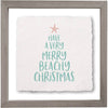 Christmas Beach Framed Wall Art