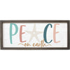 Starfish Peace Framed Wall Art