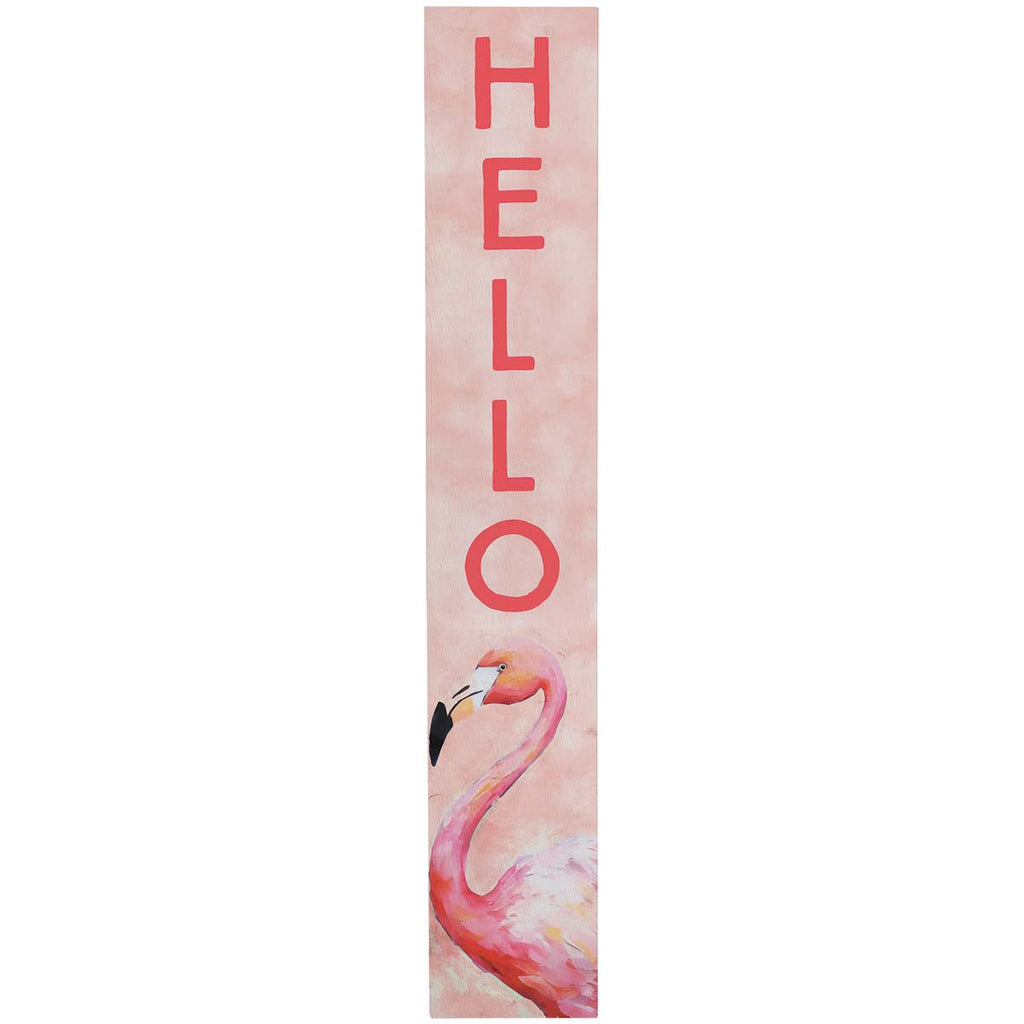 Tropical Hello Wood Sign
