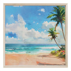 Island Oasis Wood Wall Art