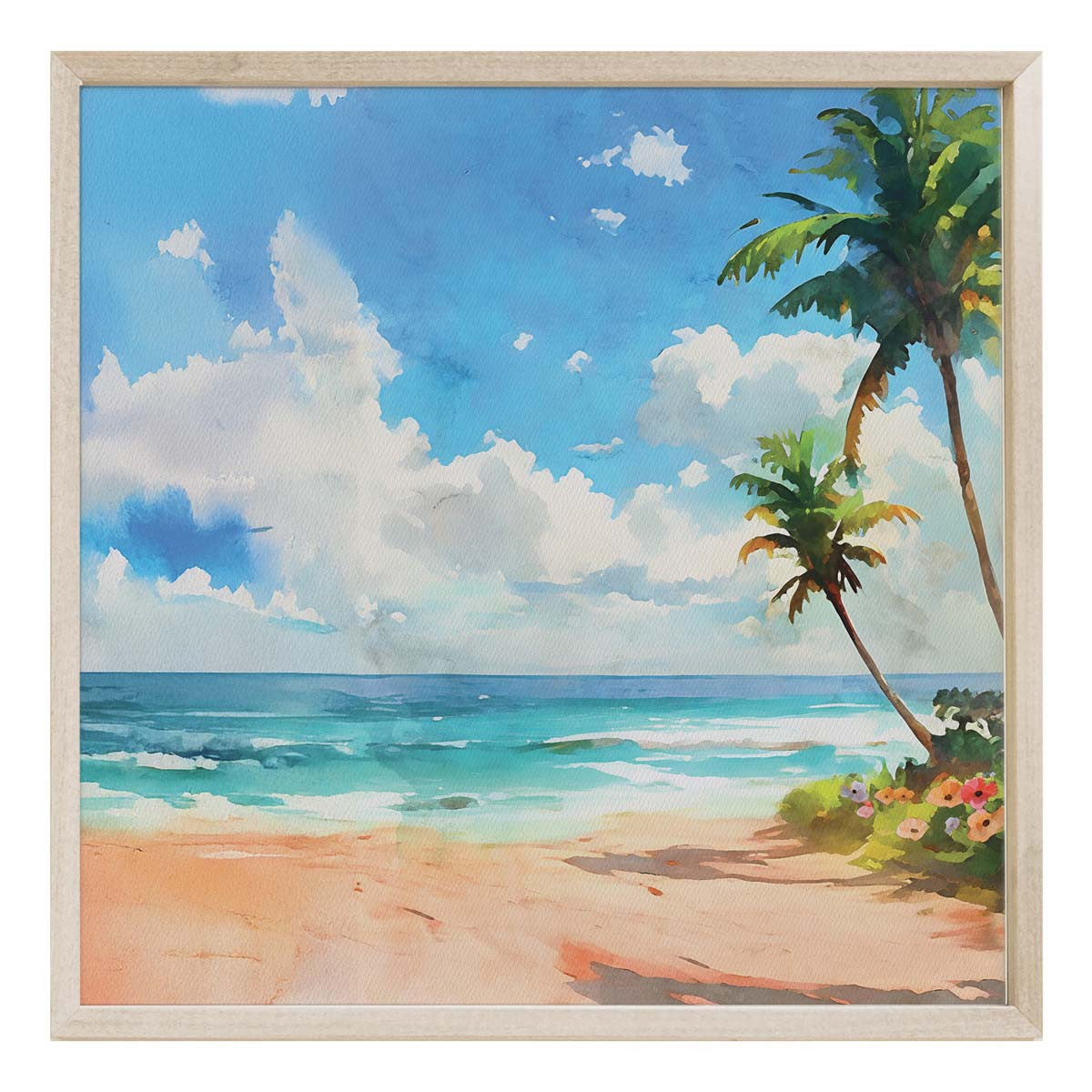 Island Oasis Wood Wall Art