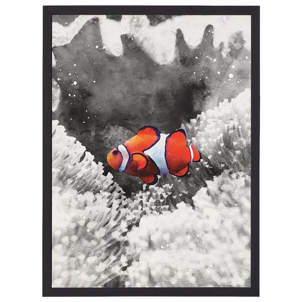 Coral Clown Wall Art