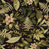 Tropical Noir Comforter Set with 15-Inch Bedskirt - Queen