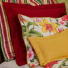 Maui Bliss Twill Red Euro Sham