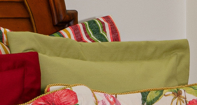 Maui Bliss Solid Green Euro Sham