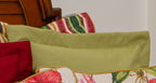 Maui Bliss Solid Green Euro Sham