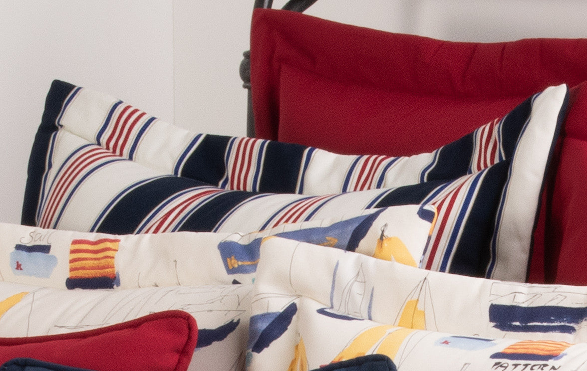 Cape Regatta Stripe Euro Sham