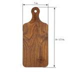 Scope Teak Charcuterie Board - Small