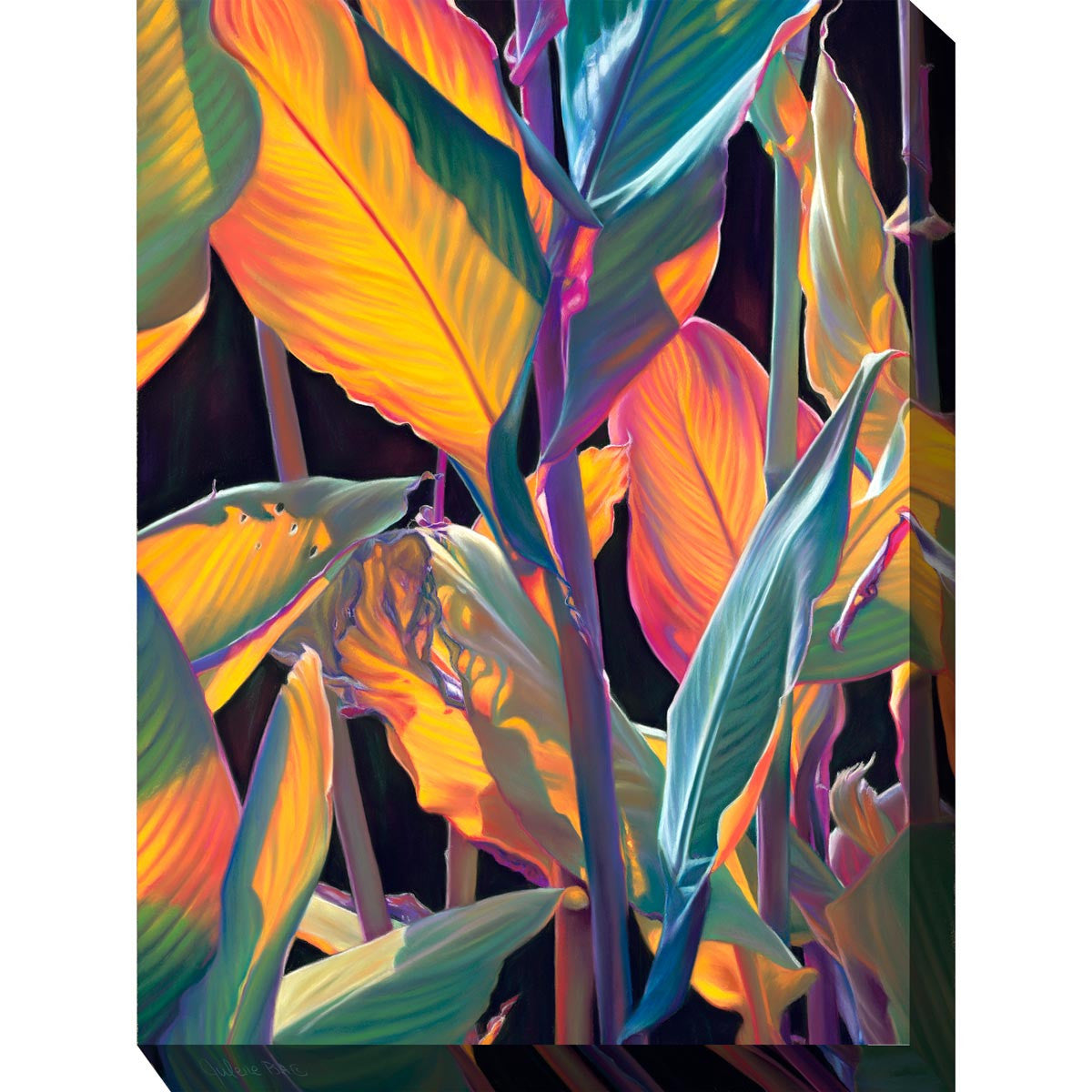 Electric Leaves Outdoor Wall Art - OUT OF STOCK UNTIL 11/04/2026