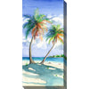 Vibrant Palms Outdoor Wall Art