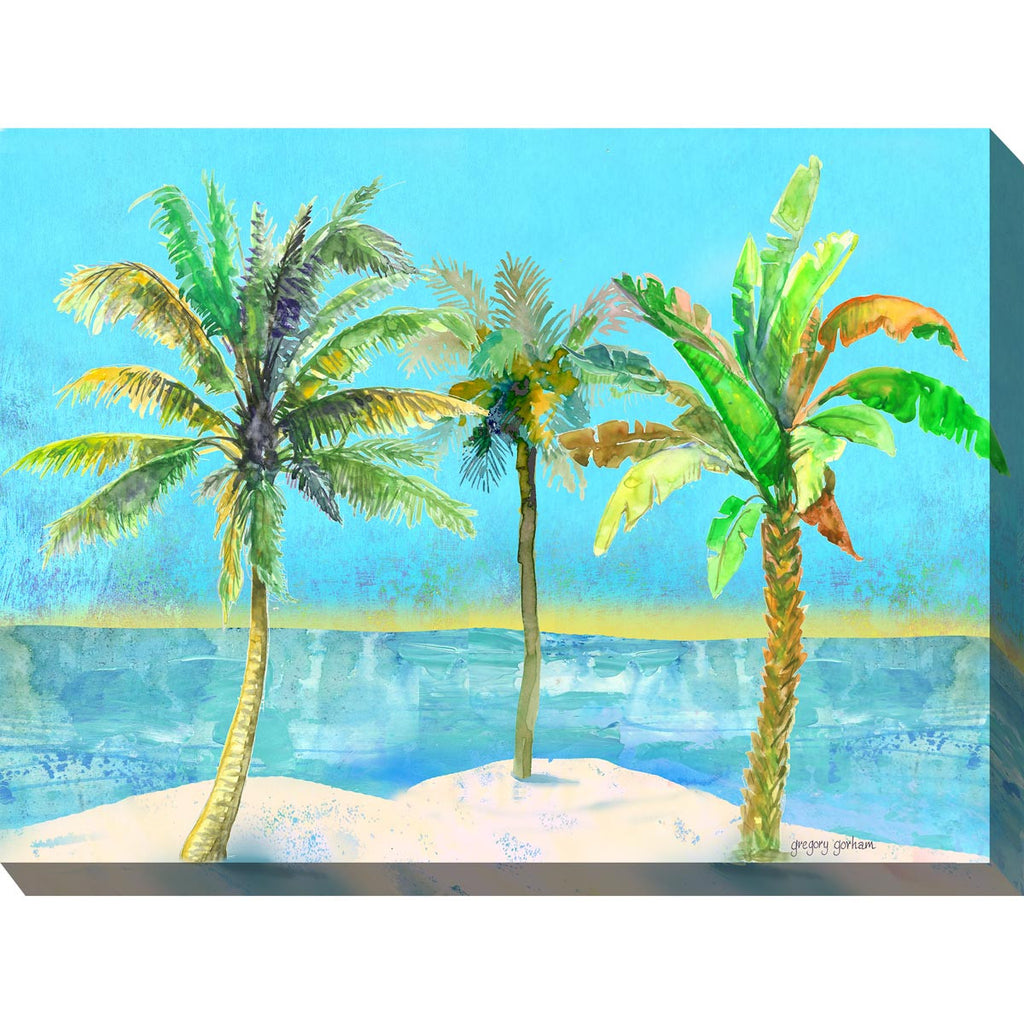 Palm Relaxation Outdoor Wall Art