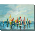 Painted Sails Outdoor Wall Art - OUT OF STOCK UNTIL 11/19/2026
