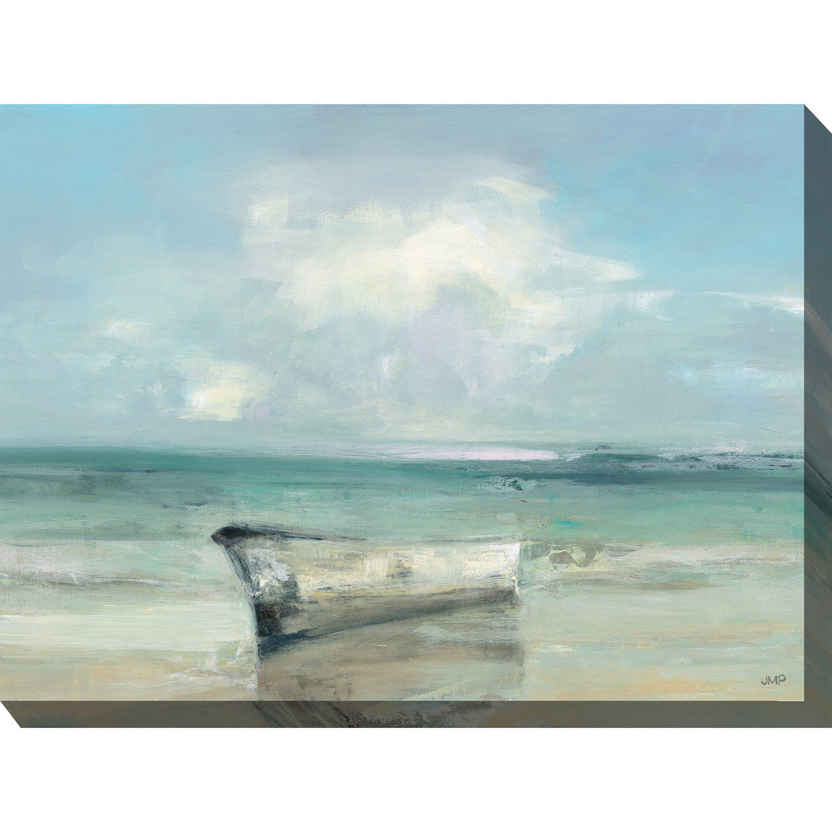 Beached Boat Outdoor Wall Art