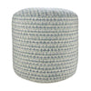 Lagoon Bloom Pouf