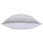 Serene Gray Chevrons Pillow