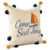 Citrus Sailboat Indoor/Outdoor Pillow