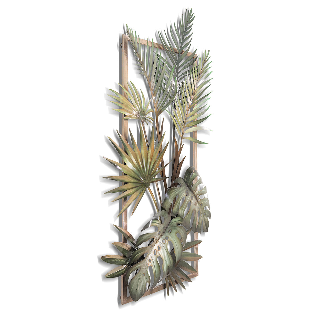Tropical Palms Metal Wall Art - 1