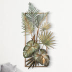 Tropical Palms Metal Wall Art - 2