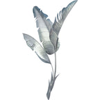 Silver Banana Leaf I Wall Decor