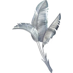 Silver Banana Leaf II Wall Decor