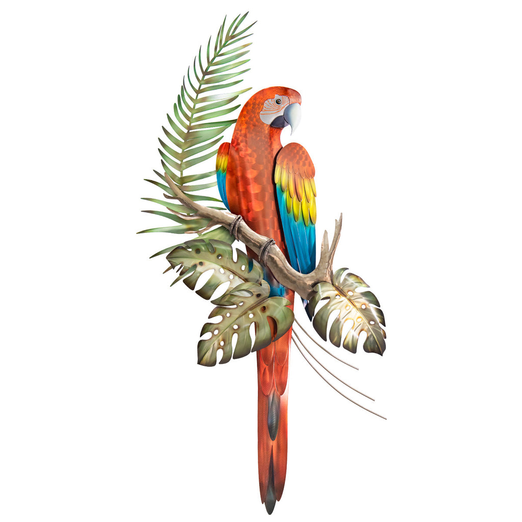 Red Parrot Wall Art