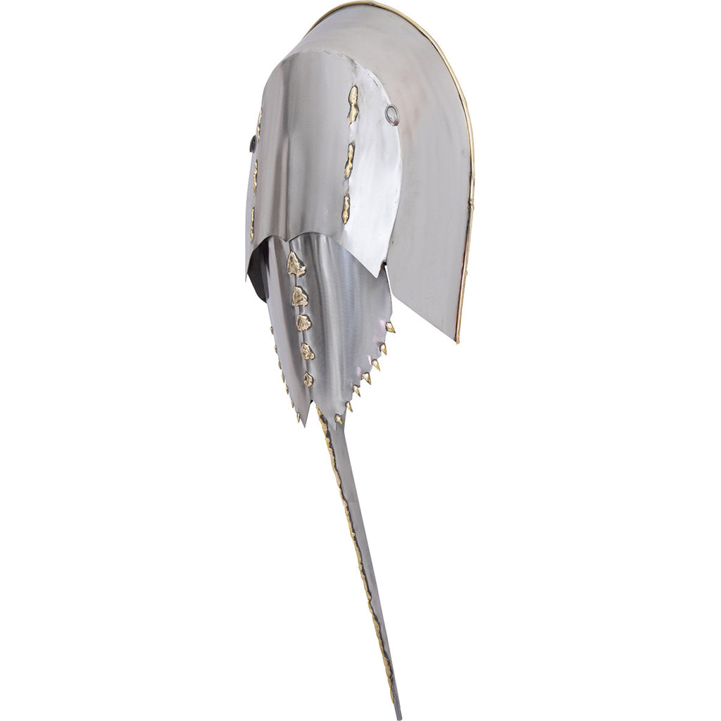 Stainless Steel Horseshoe Crab Wall Decor