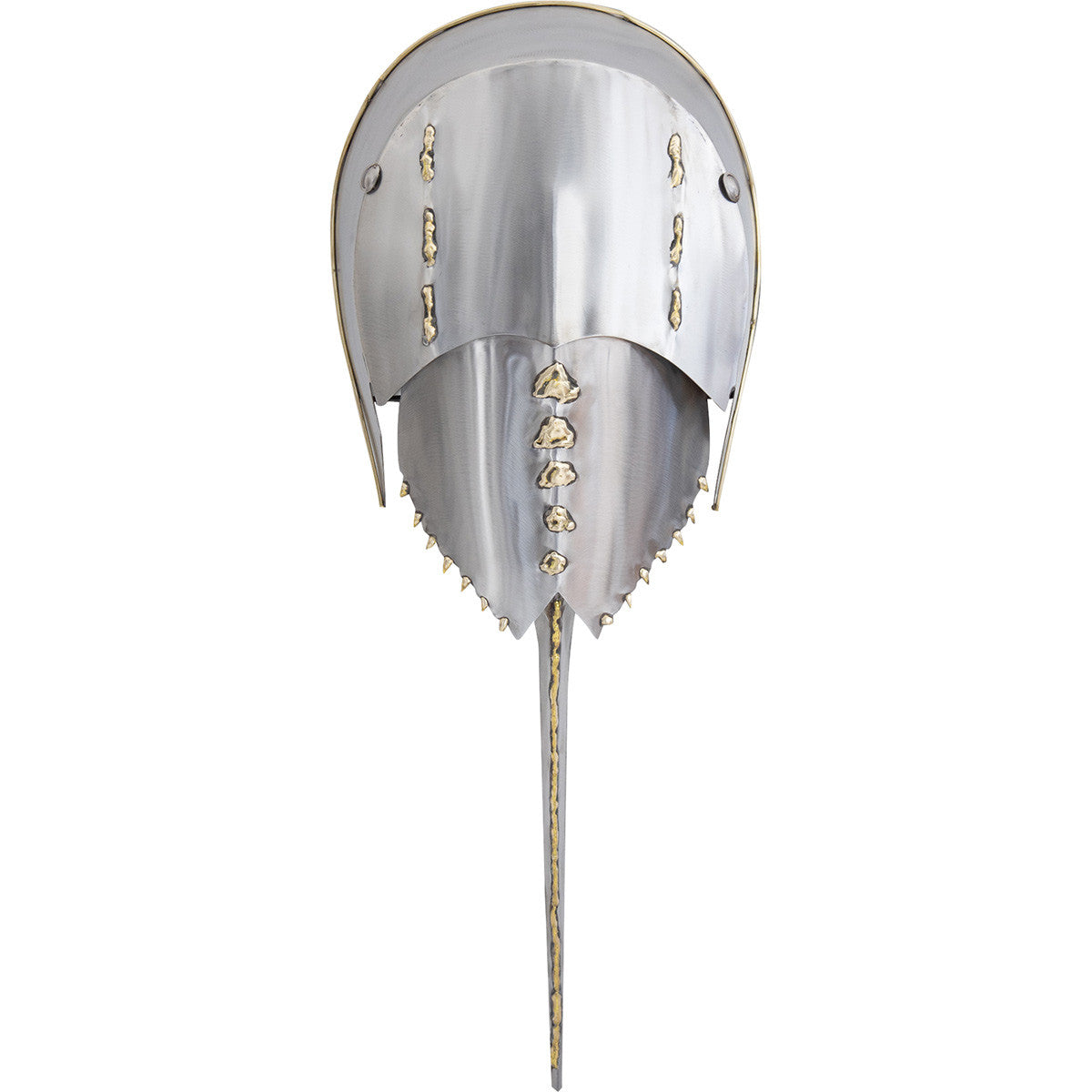 Stainless Steel Horseshoe Crab Wall Decor