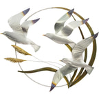 Seagulls Stainless Steel Wall Decor