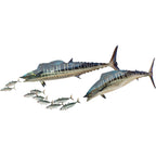 Wahoo Fish & Mackerel Wall Decor - OUT OF STOCK UNTIL 07/08/2026