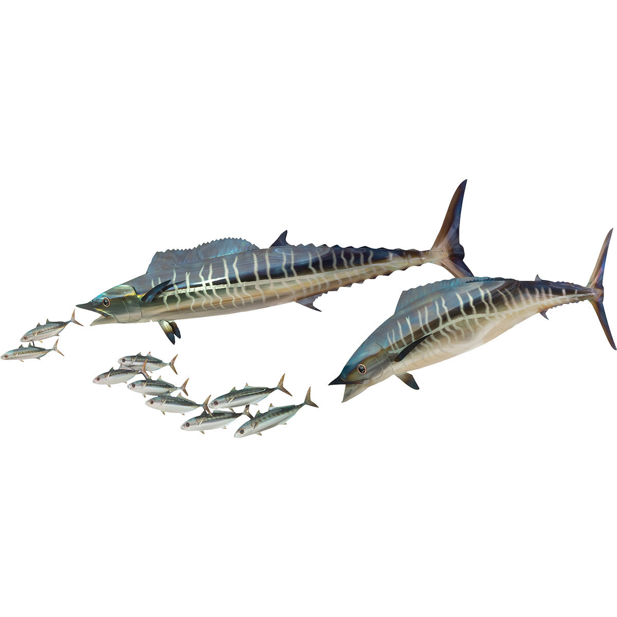 Wahoo Fish & Mackerel Wall Decor - OUT OF STOCK UNTIL 07/08/2026