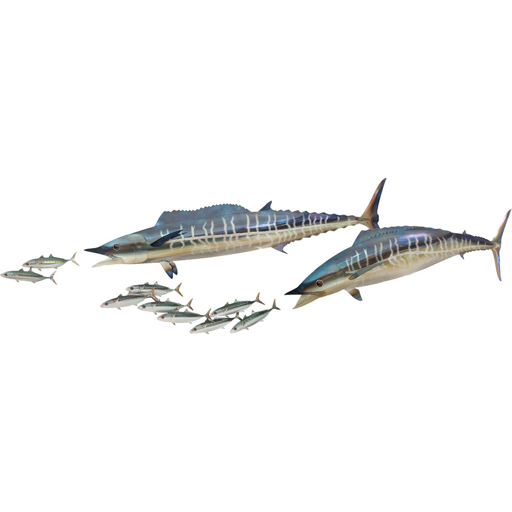 Wahoo Fish & Mackerel Wall Decor - OUT OF STOCK UNTIL 07/08/2026