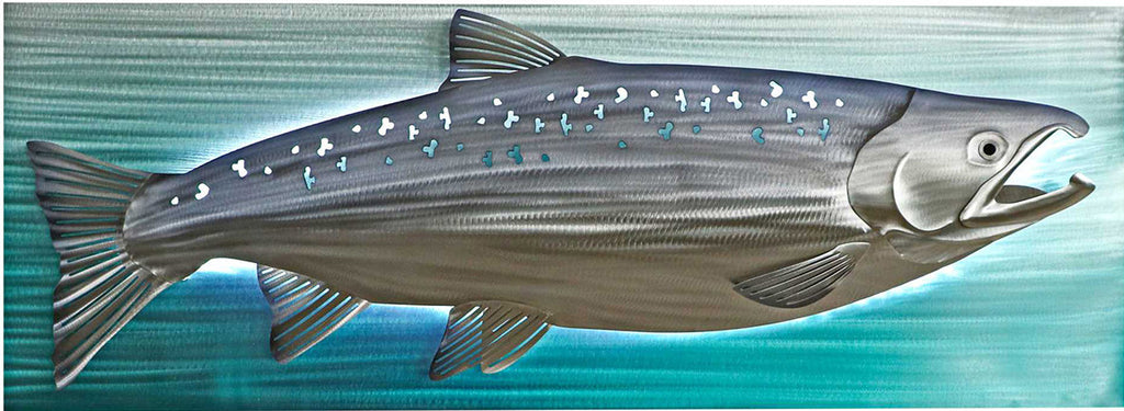 King Salmon Back Lit Wall Decor