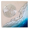 Caribbean Shore Sand Dollar Metal Wall Art - OVERSTOCK