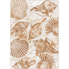 Sandy Shore Shells Rug - 8 x 11