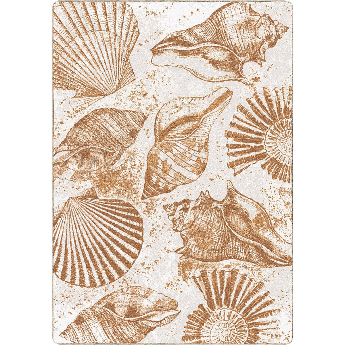 Sandy Shore Shells Rug - 8 x 11